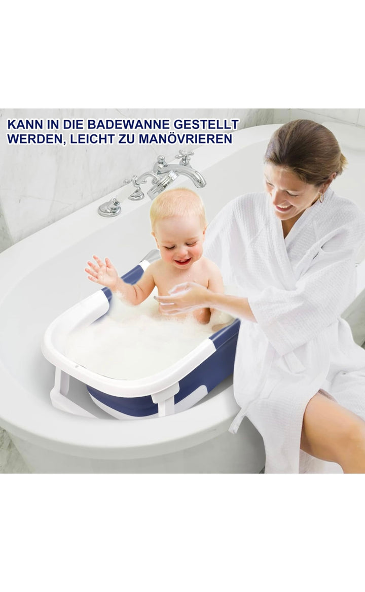 FALTBARE BABYWANNE MIT TEMPERATURANZEIGE